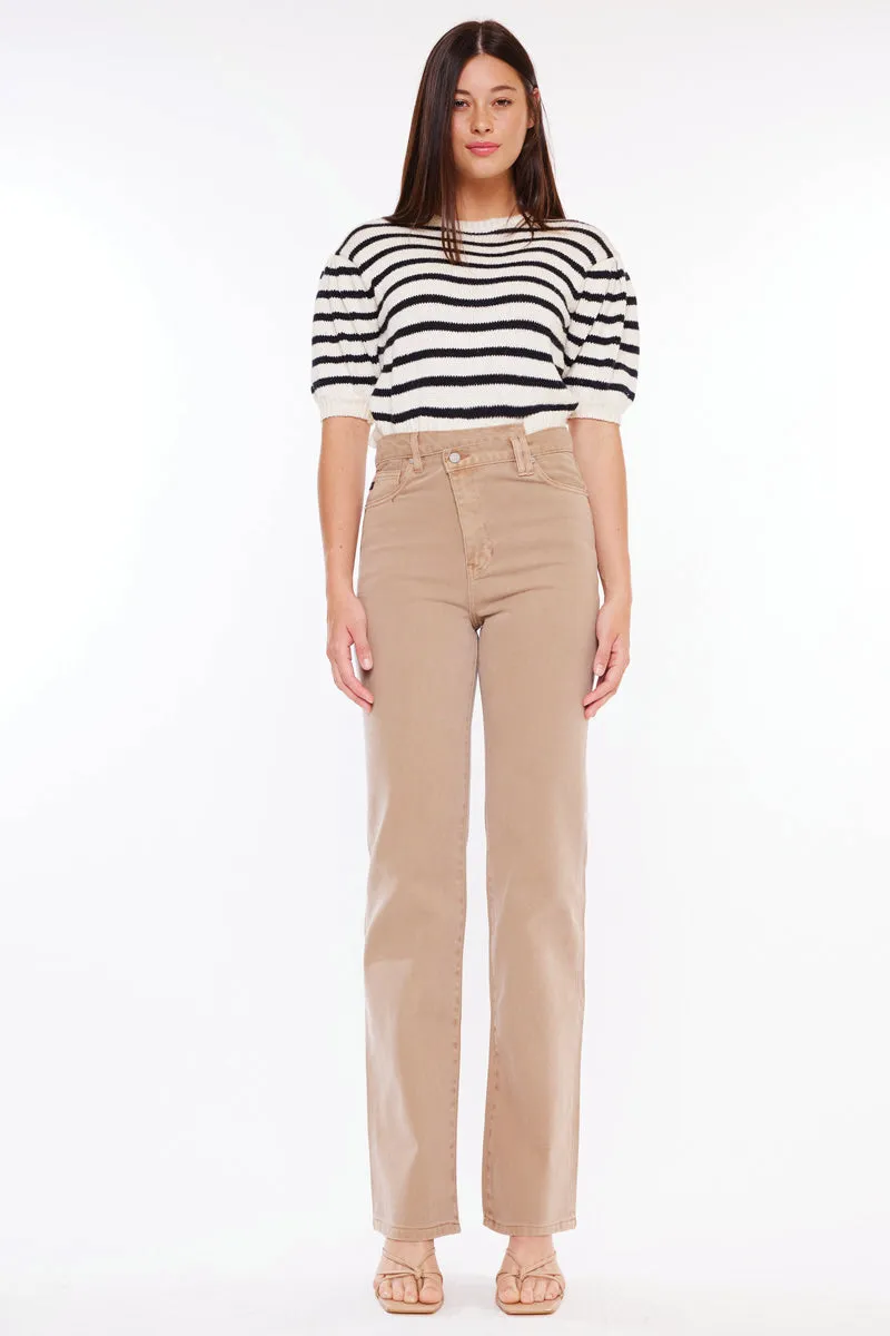 Sandy High Rise 90's Straight Jeans