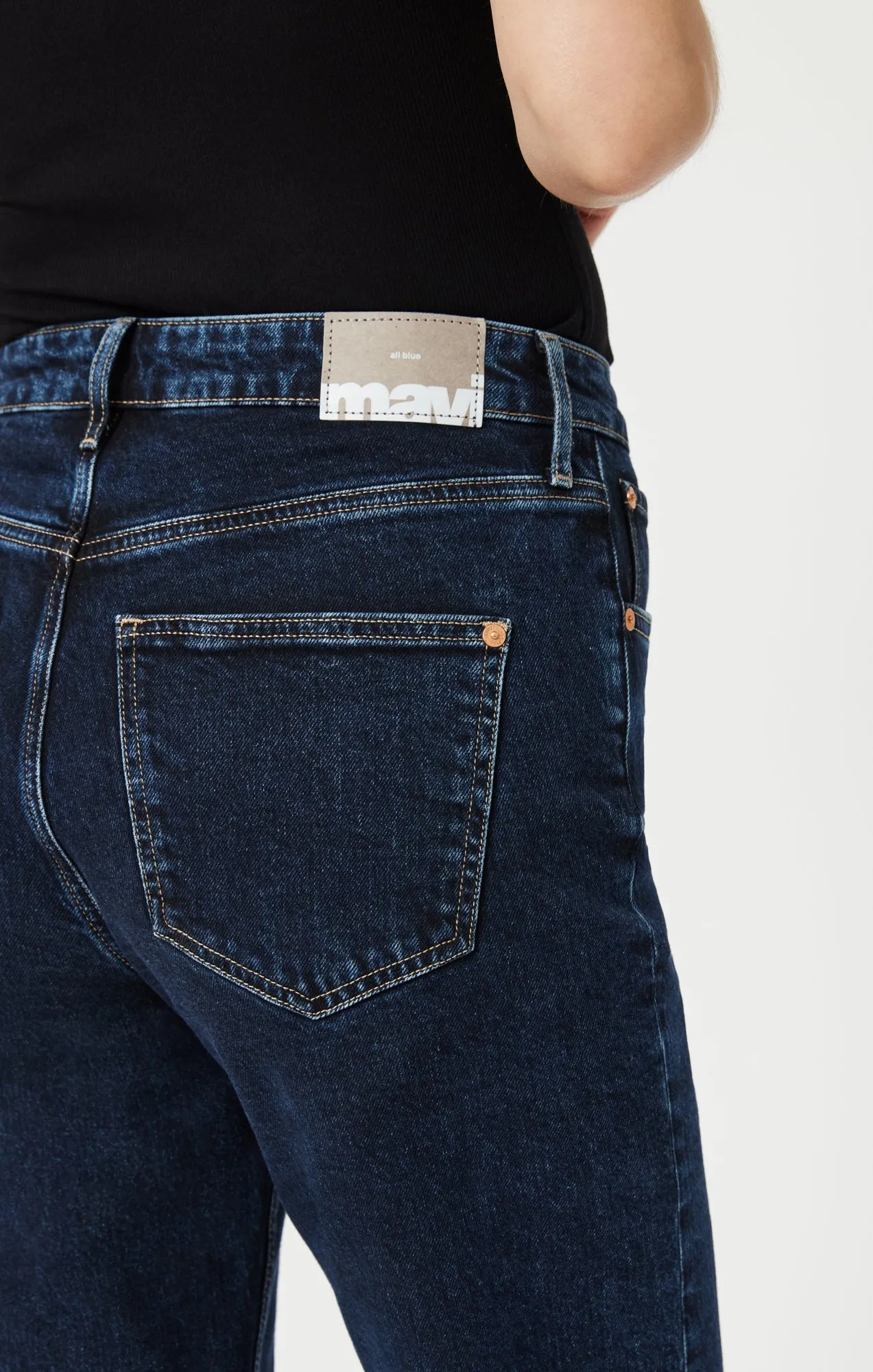 SAVANNAH STRAIGHT LEG IN MIDNIGHT CLASSIC BLUE