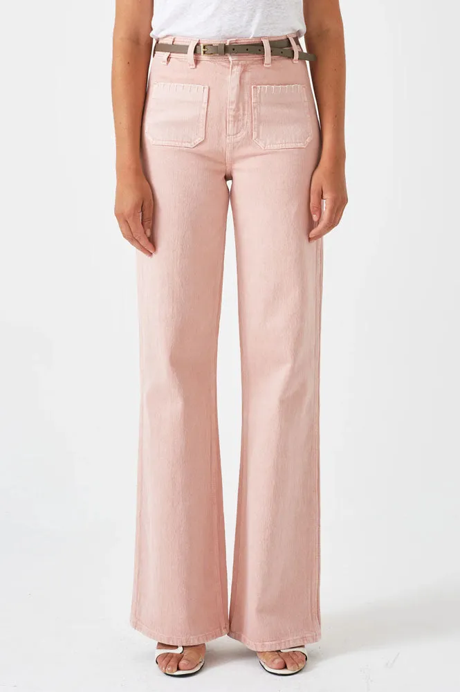 Seventy   Mochi Mabel Patch Pocket Peony Jeans