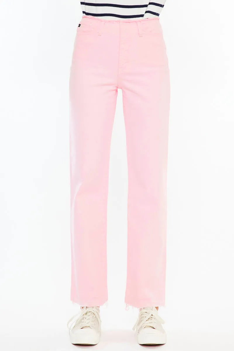 Sharon High Rise True Straight Jeans
