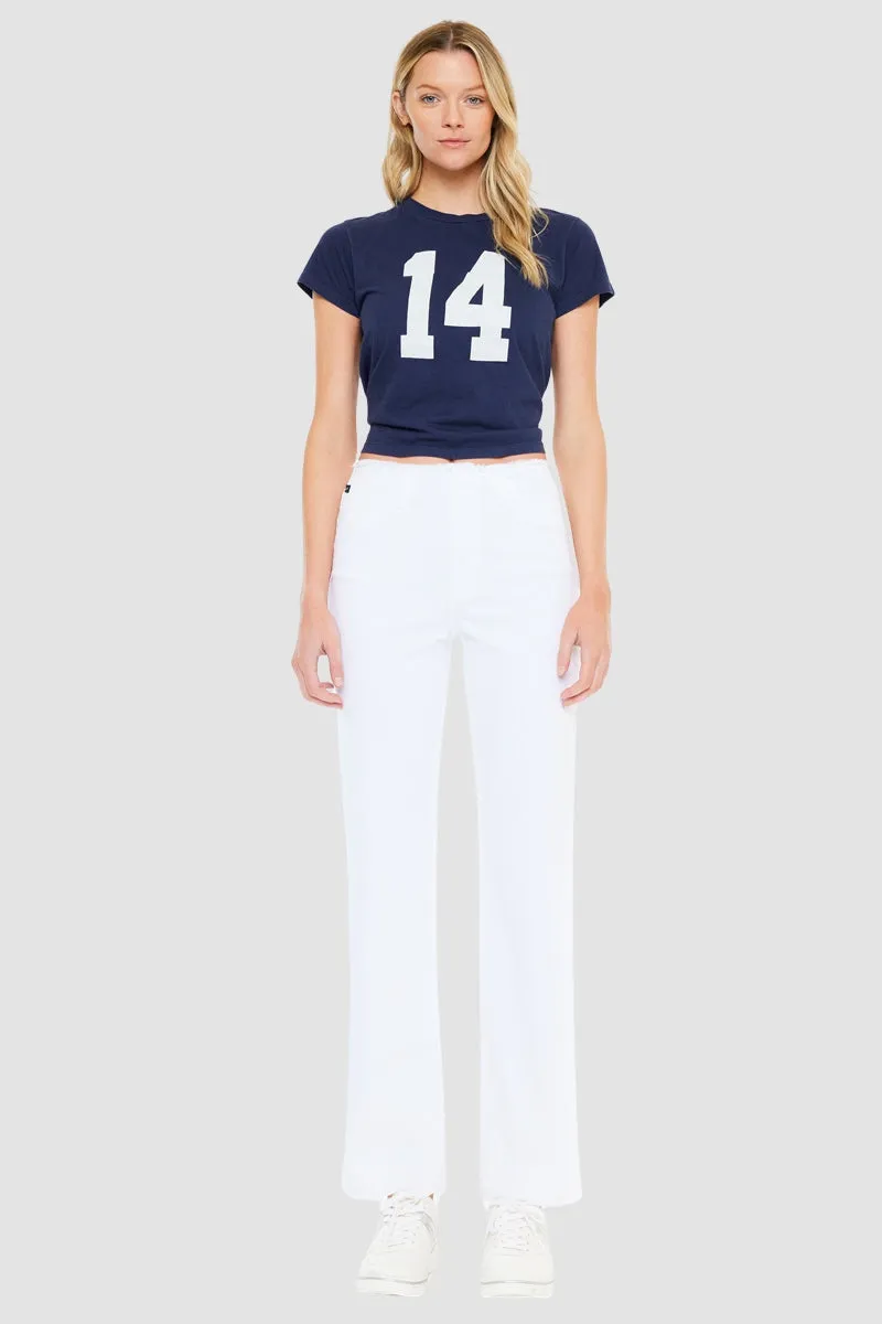 Sharon High Rise True Straight Jeans