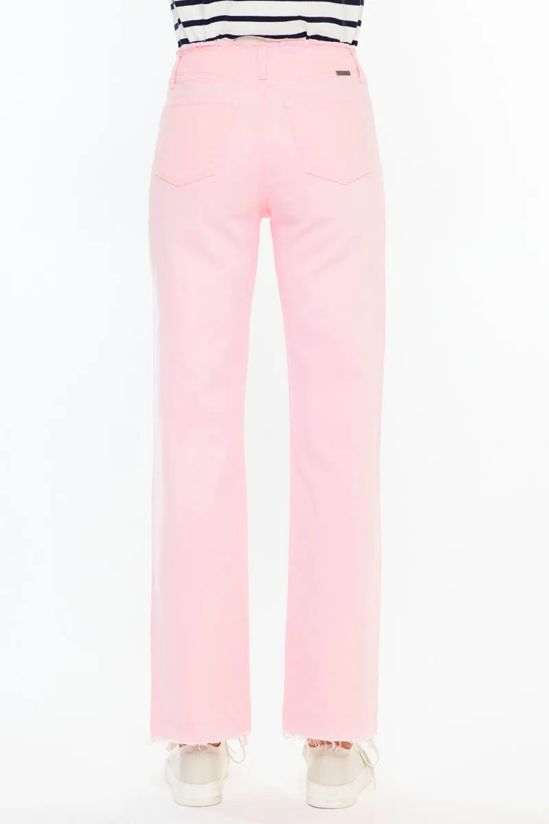 Sharon High Rise True Straight Jeans