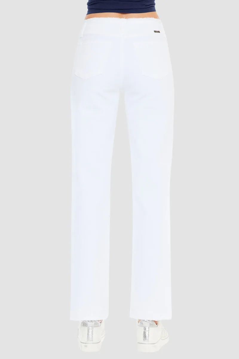 Sharon High Rise True Straight Jeans