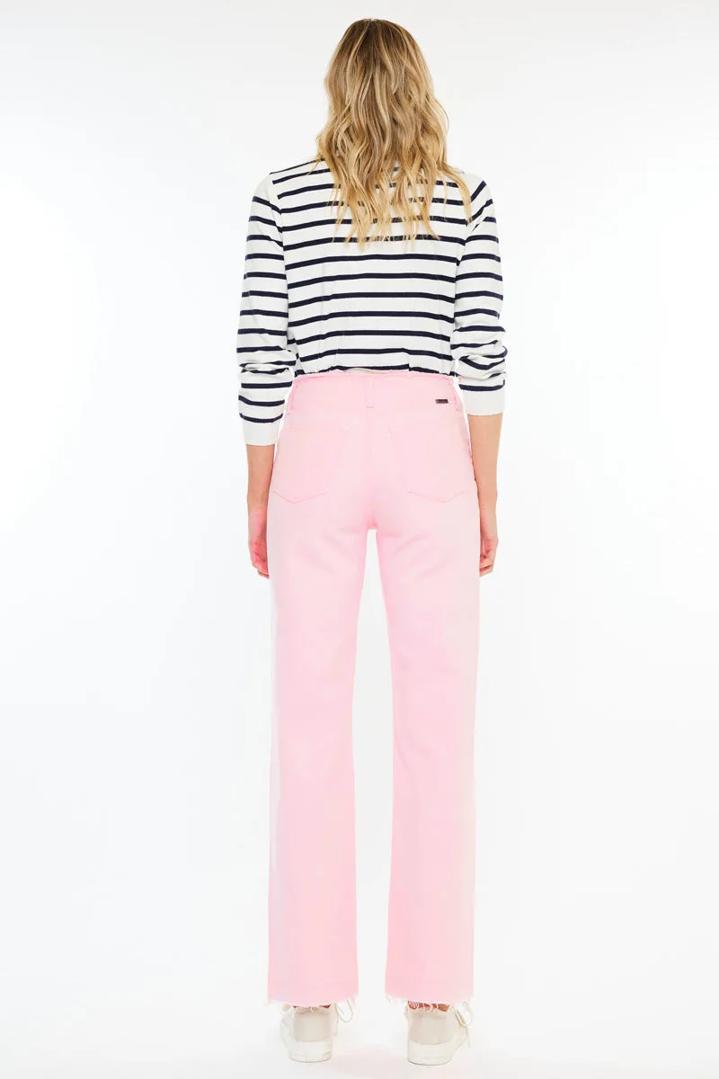Sharon High Rise True Straight Jeans