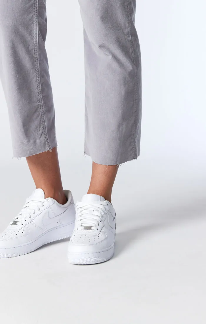 SHELIA FRONT POCKET STRAIGHT IN QUARRY CORD