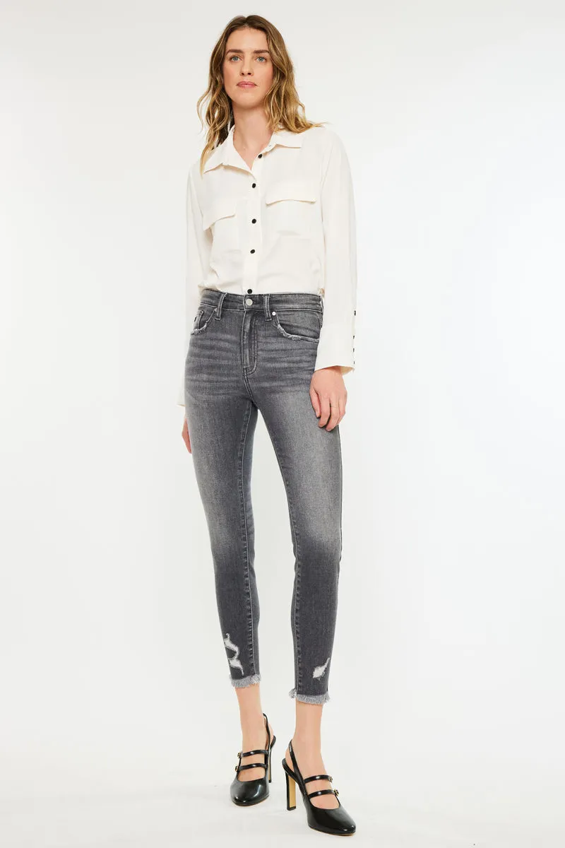 Shyla High Rise Ankle Skinny Jeans