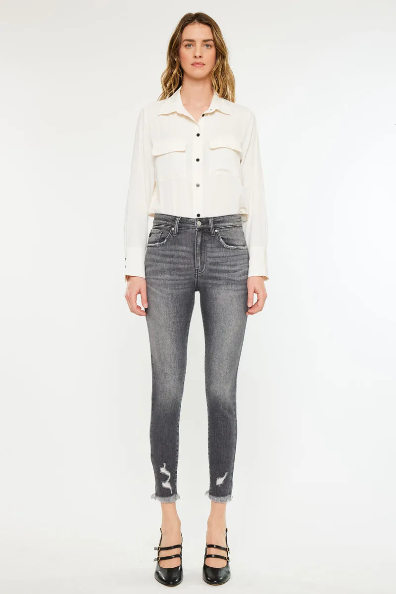 Shyla High Rise Ankle Skinny Jeans