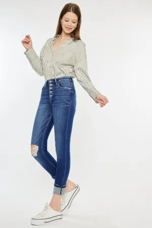 Sparrow High Rise Cigarette Leg Jeans