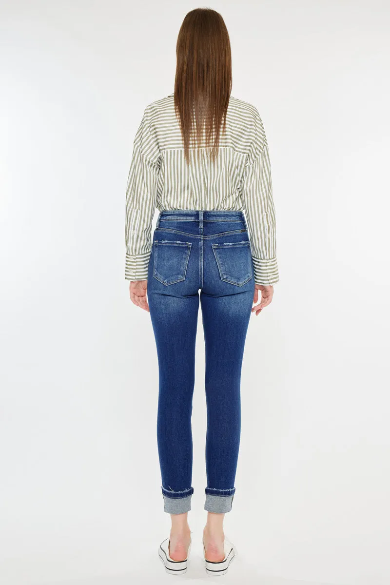 Sparrow High Rise Cigarette Leg Jeans