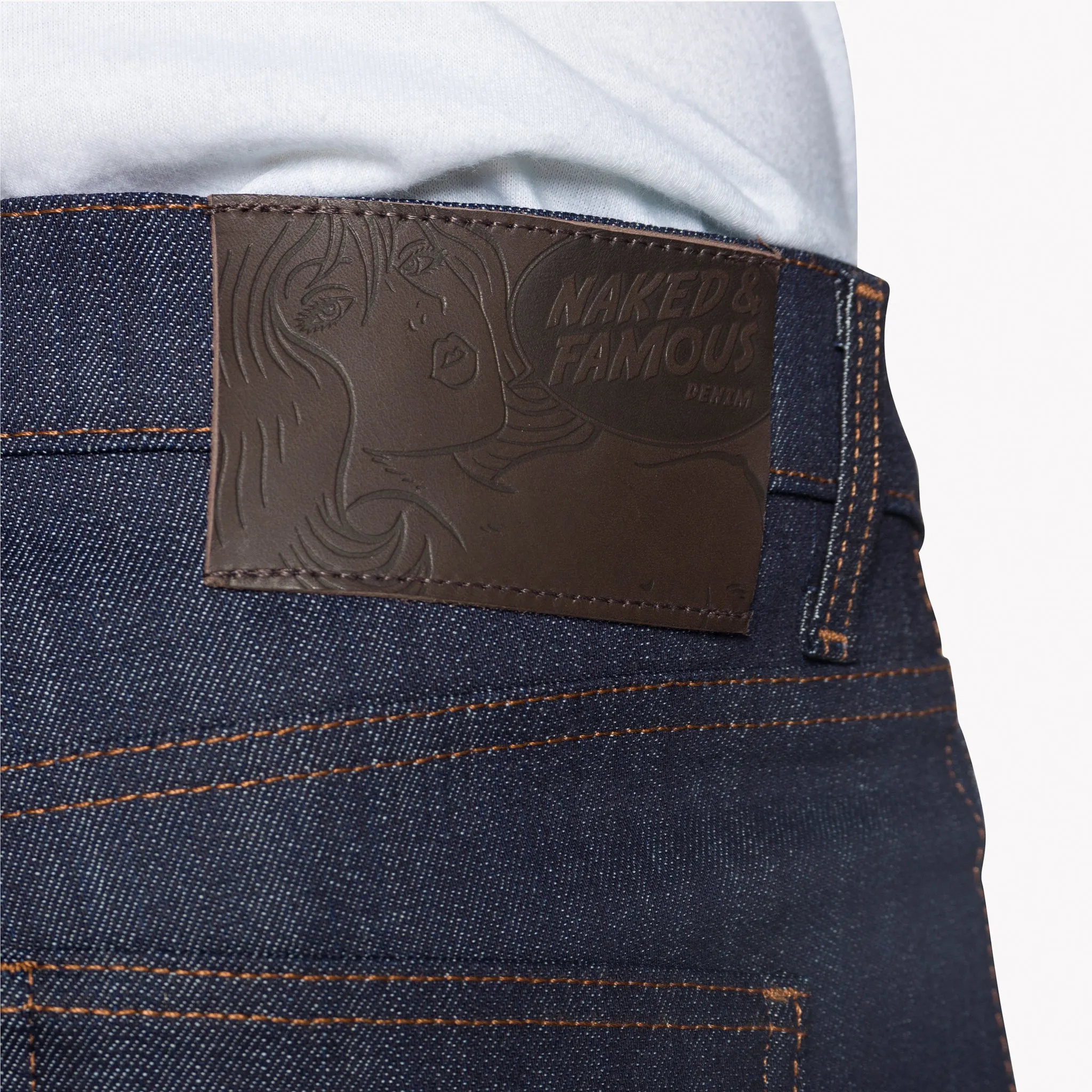Stacked Guy - Indigo Power Stretch