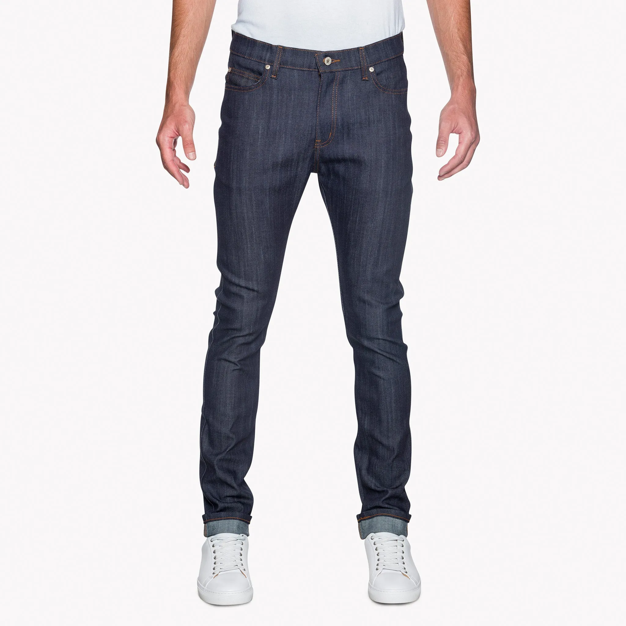 Stacked Guy - Indigo Power Stretch