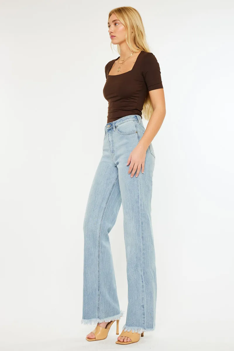 Starla Ultra High Rise Vintage 90's Flare Jeans