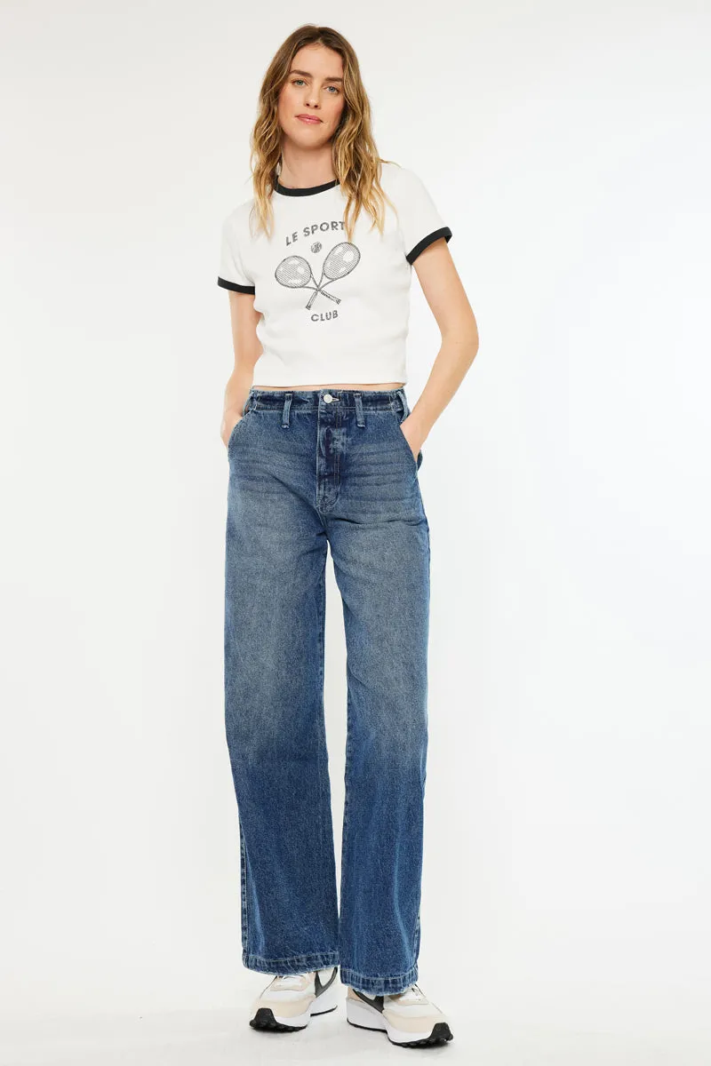 Sterling High Rise 90's Wide Leg Jeans
