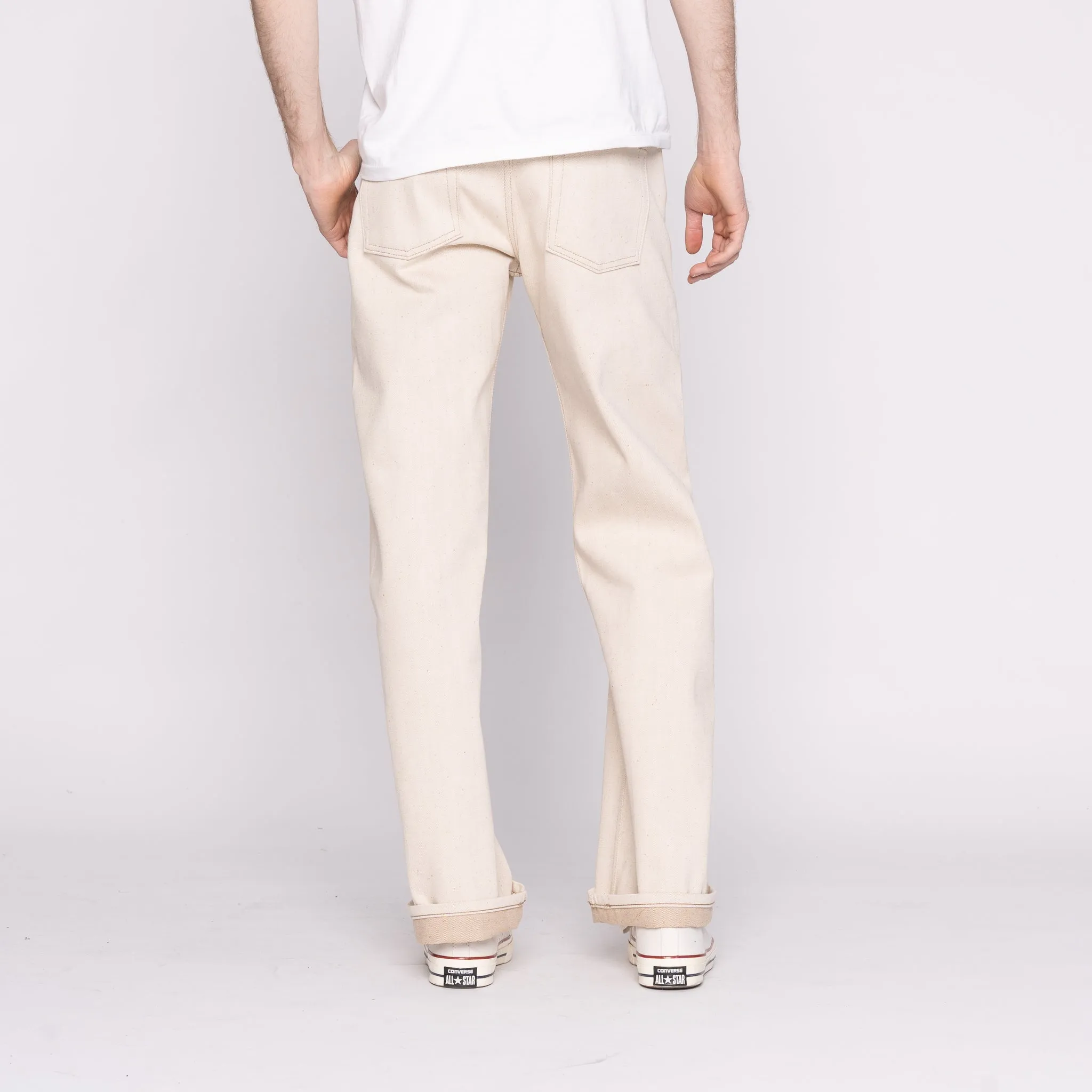 Strong Guy - All Natural Ecru Foxfibre® Selvedge