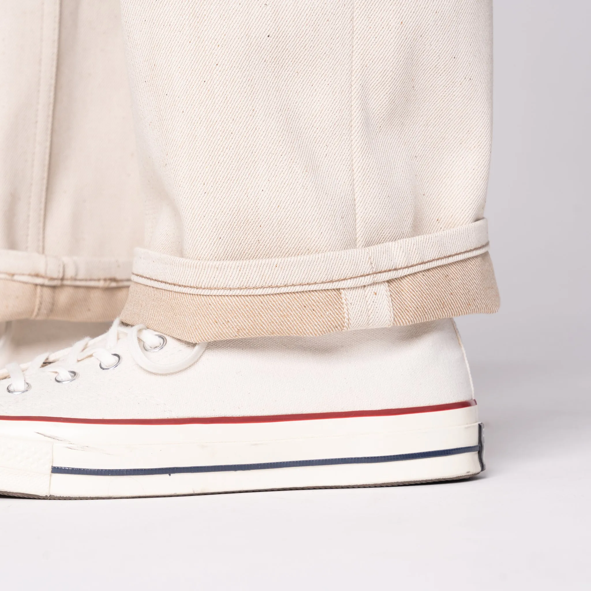 Strong Guy - All Natural Ecru Foxfibre® Selvedge