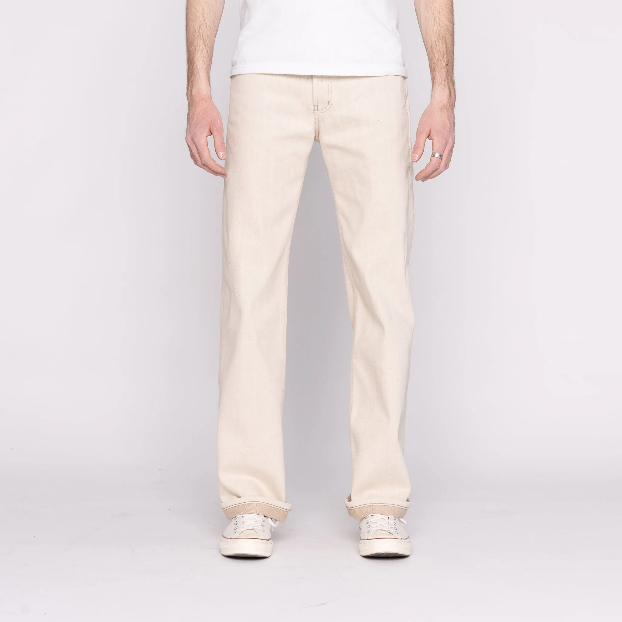 Strong Guy - All Natural Ecru Foxfibre® Selvedge