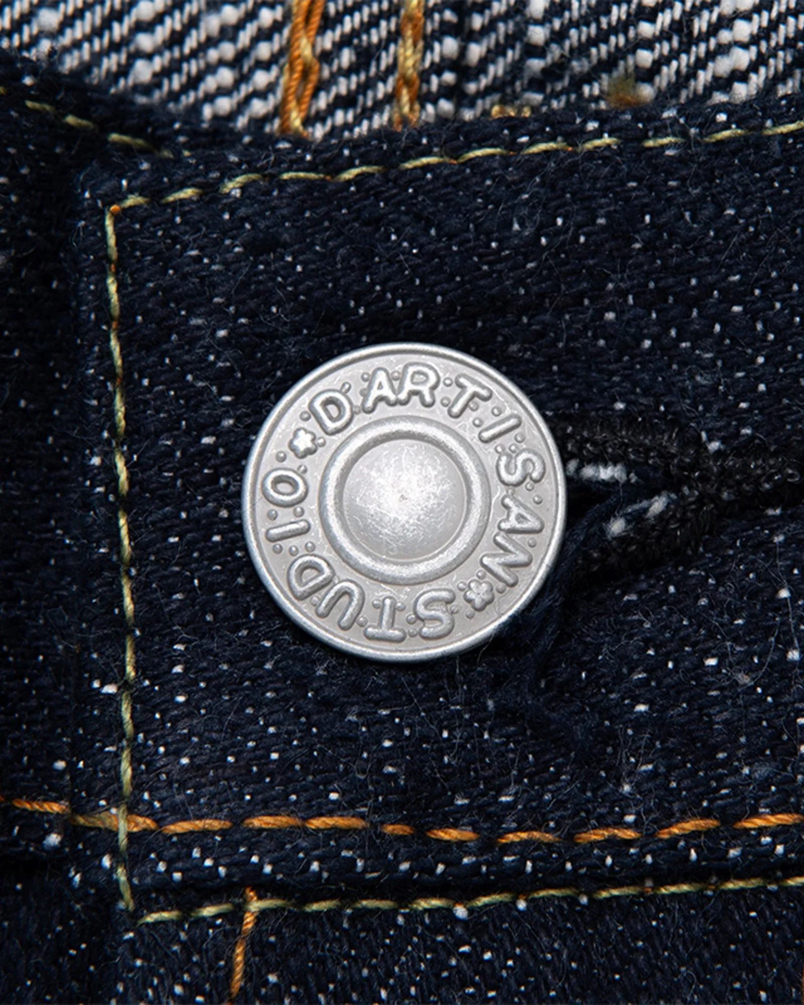 Studio D'Artisan SD-1001 'GL3' 15oz Selvedge Regular Straight Mens Jeans - Onewash