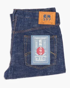 Studio D'Artisan SP-108 45th Anniversary 16oz Selvedge 'Extreme Denim' Regular Straight Mens Jeans - Onewash