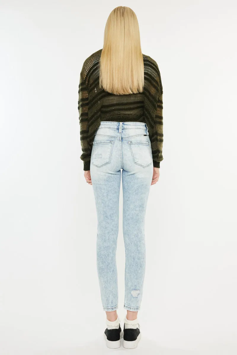 Sukie High Rise Ankle Skinny Jeans