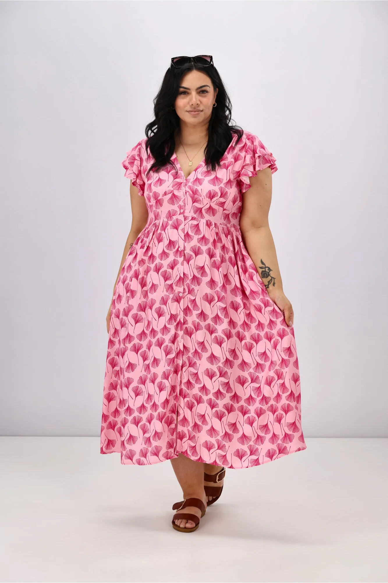 Sunday Boho Adella Dress Pink