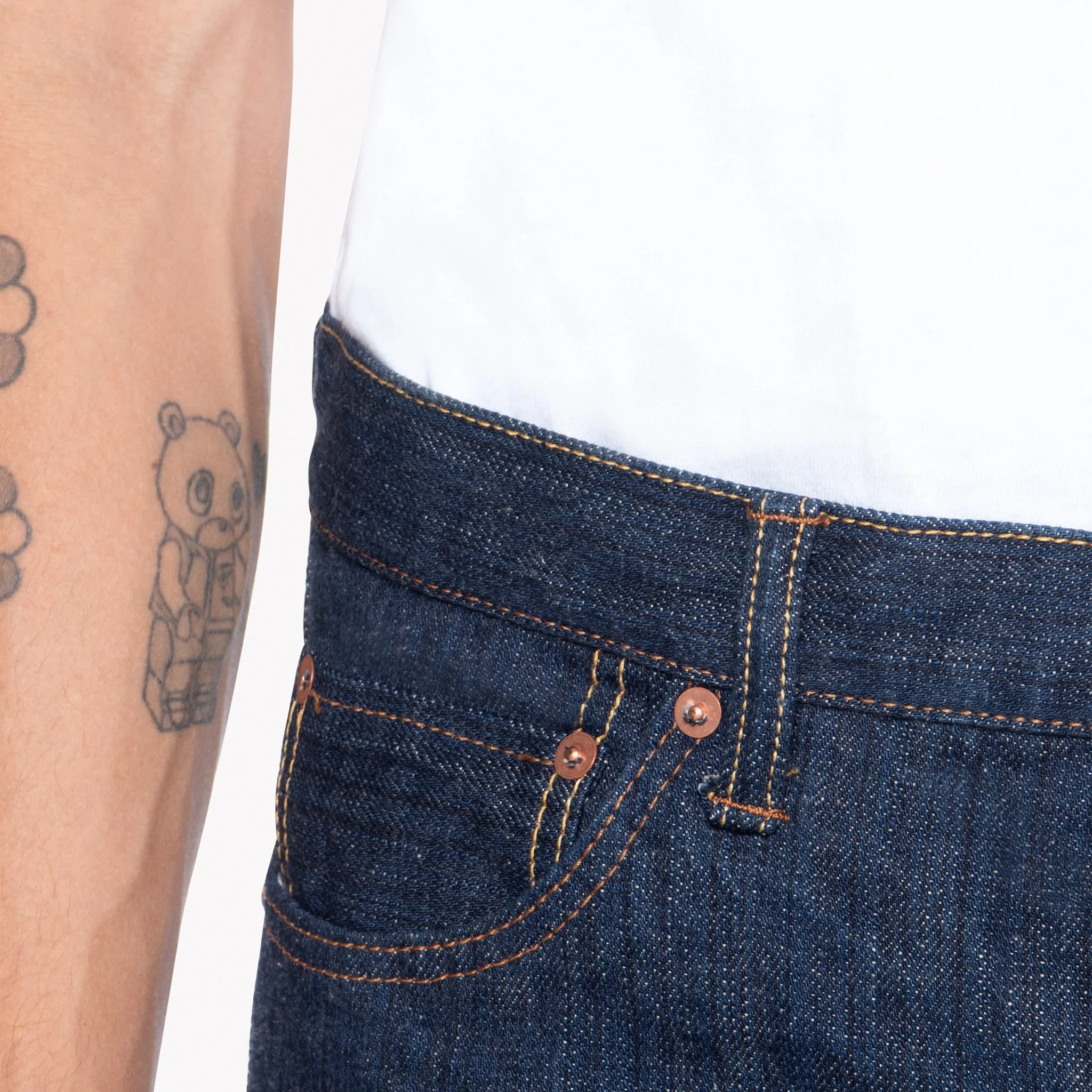 Super Guy - MIJ9 - Tennen Ai Natural Indigo Slub Selvedge