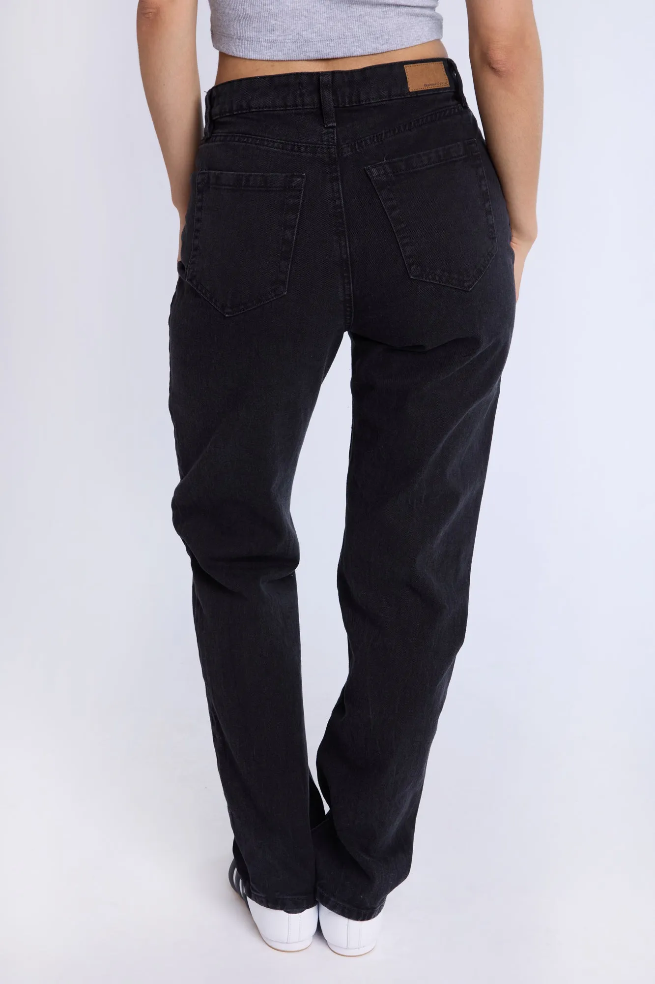 Super High Rise Straight Jeans