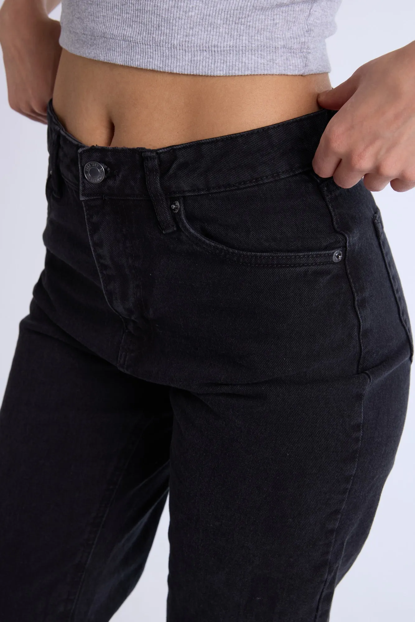 Super High Rise Straight Jeans