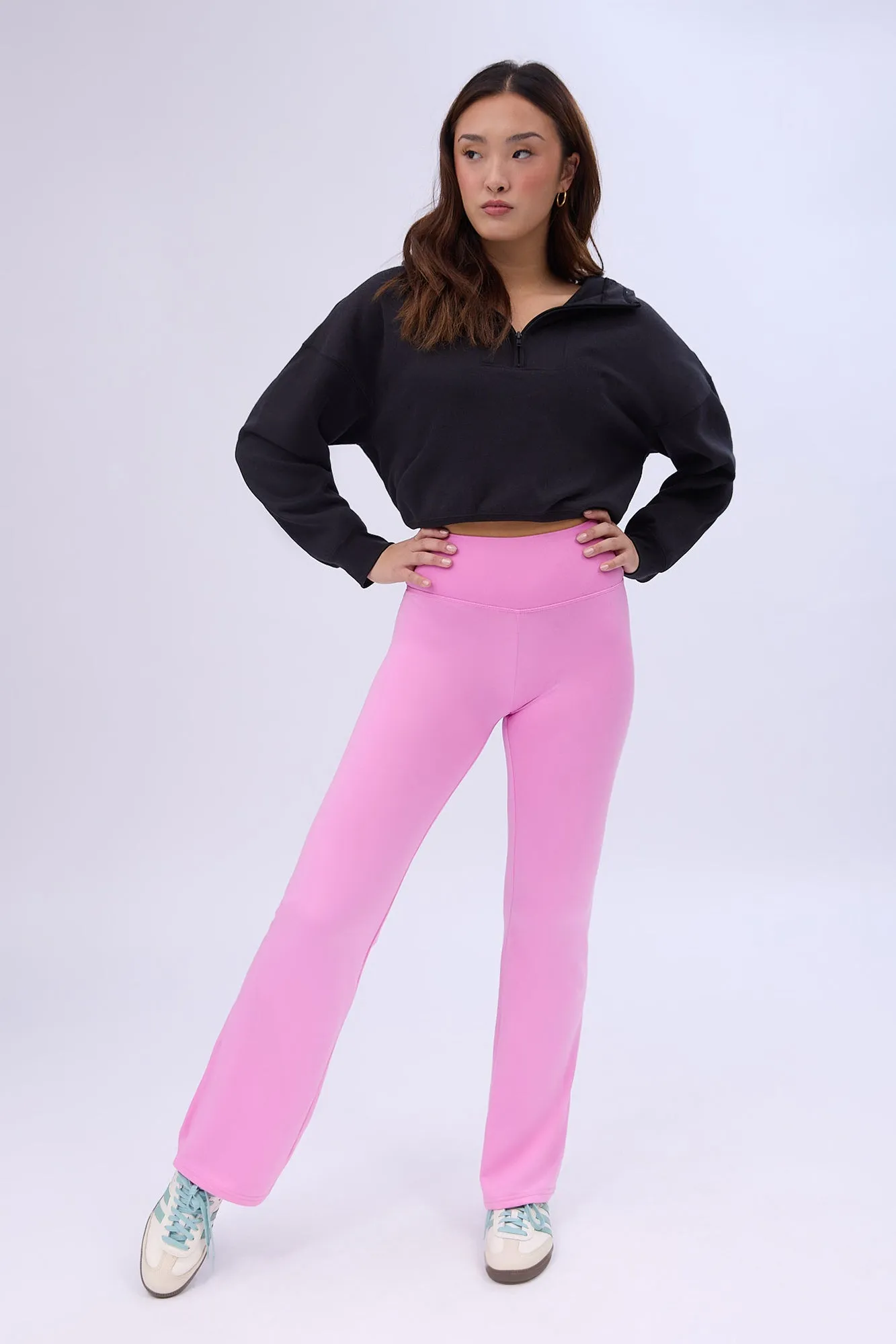 Super Soft Fleeceback Flare Leggings