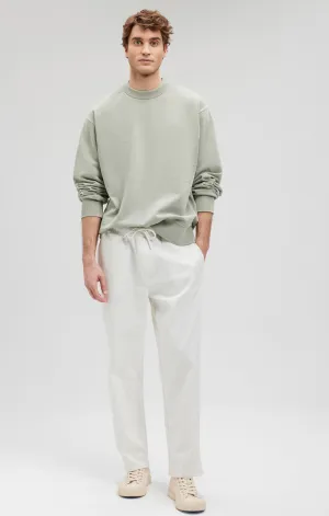 SWEATPANTS IN ANTIQUE WHITE