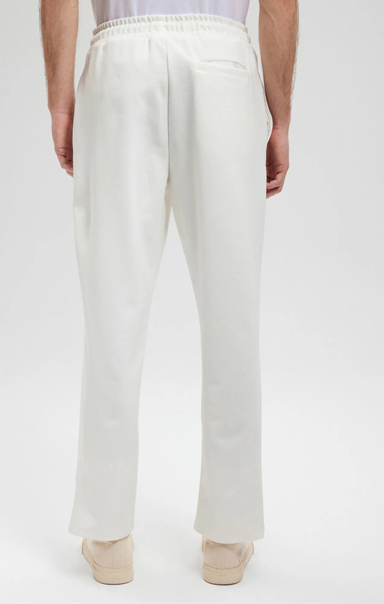 SWEATPANTS IN ANTIQUE WHITE