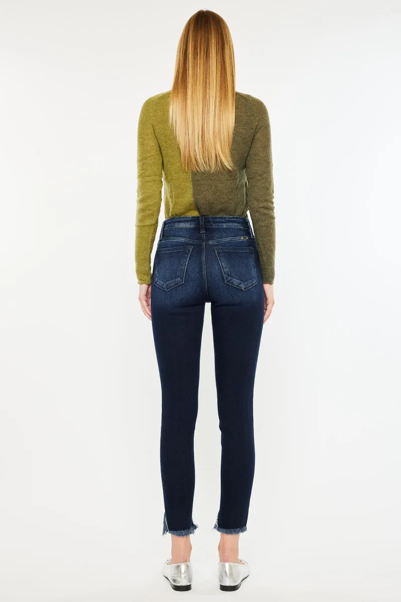 Sylvia High Rise Ankle Skinny Jeans