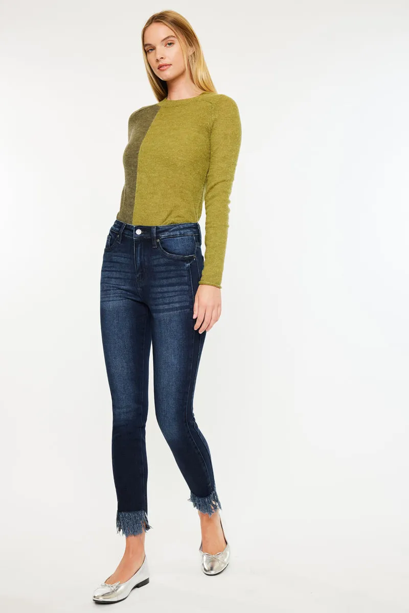 Sylvia High Rise Ankle Skinny Jeans