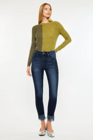 Sylvia High Rise Ankle Skinny Jeans