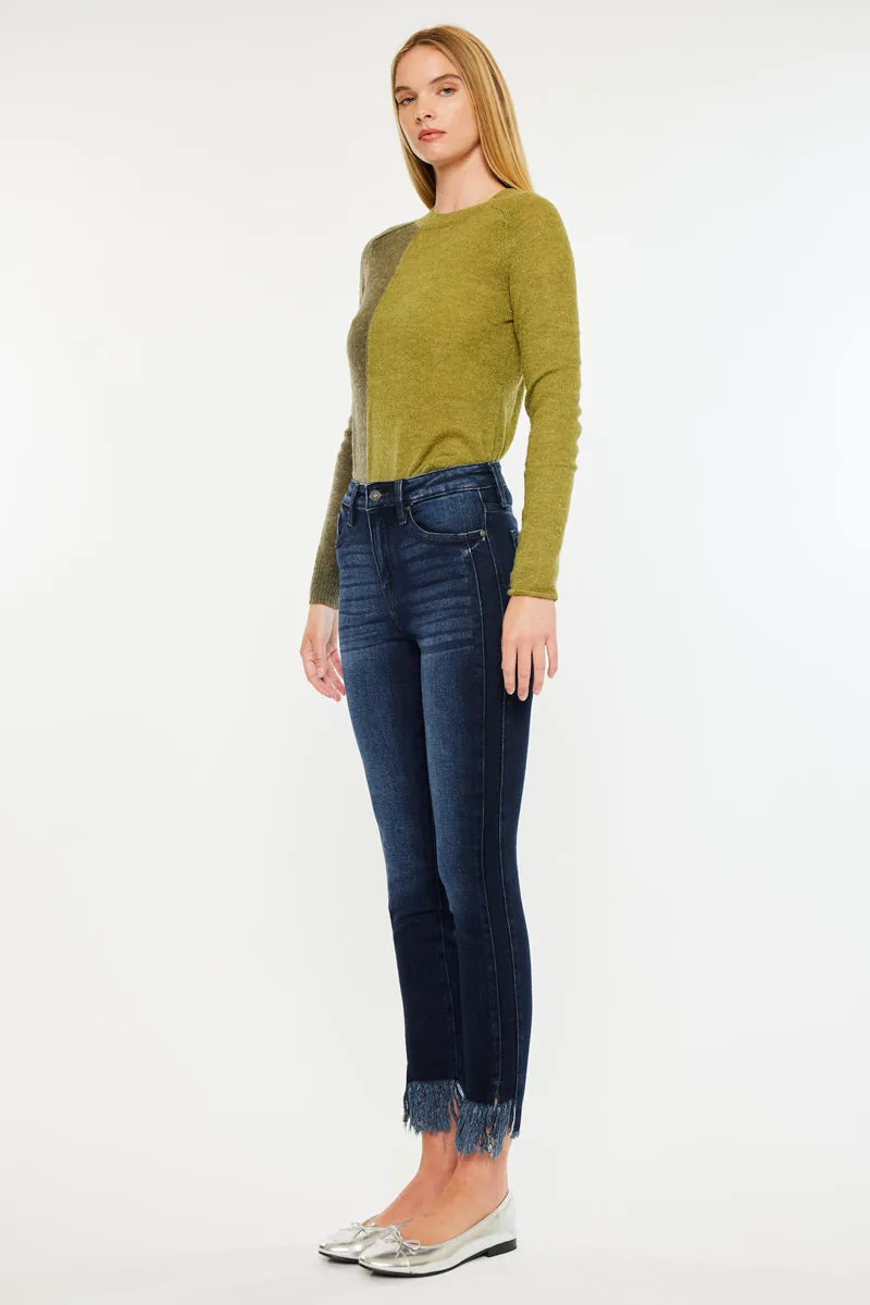 Sylvia High Rise Ankle Skinny Jeans