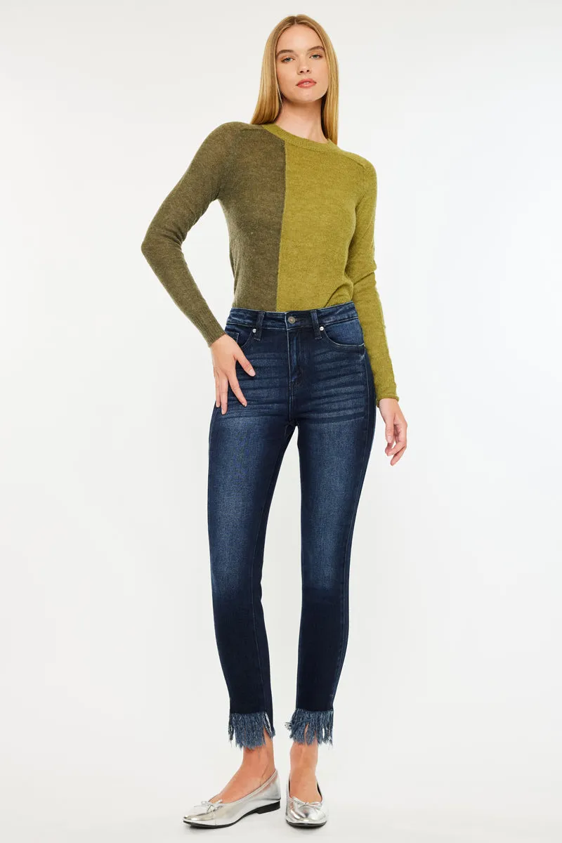 Sylvia High Rise Ankle Skinny Jeans
