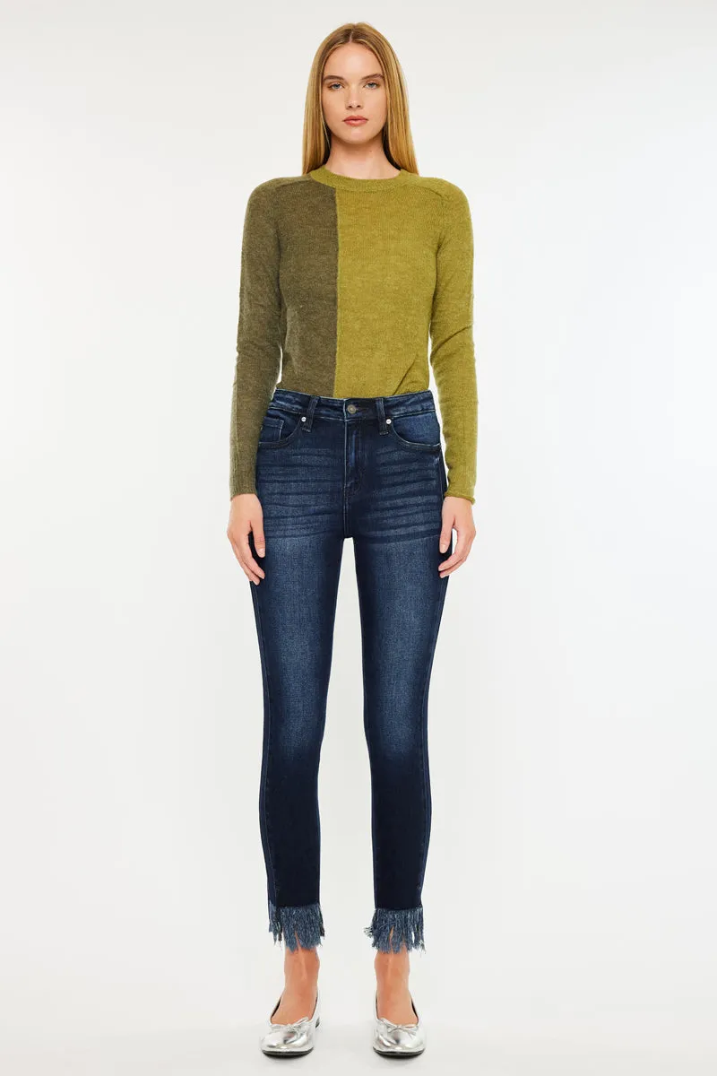 Sylvia High Rise Ankle Skinny Jeans