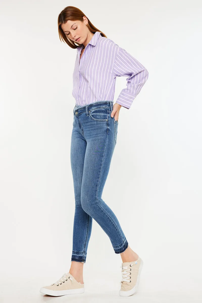 Taki High Rise Ankle Skinny Jeans