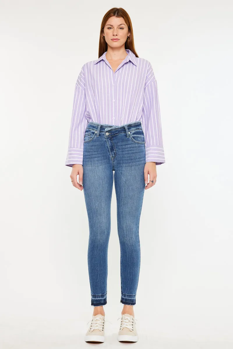 Taki High Rise Ankle Skinny Jeans
