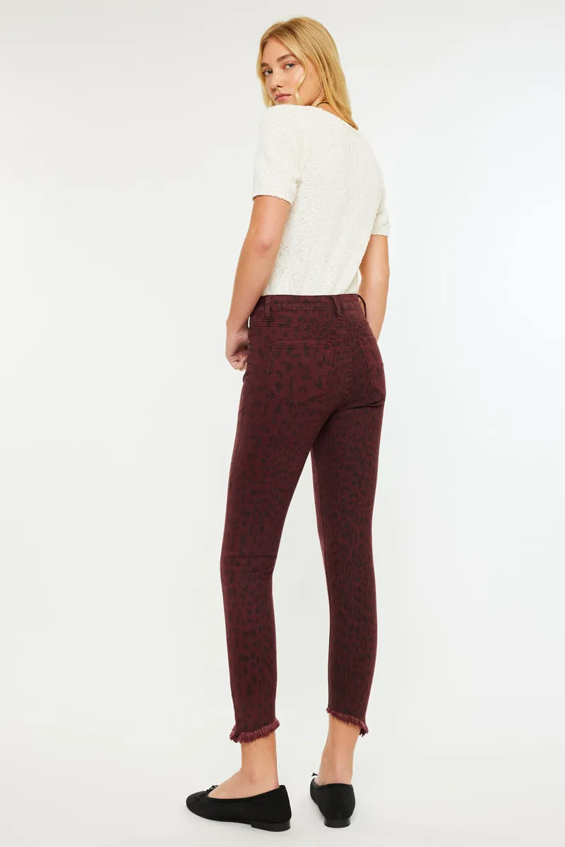 Tayona High Rise Cropped Skinny Jeans