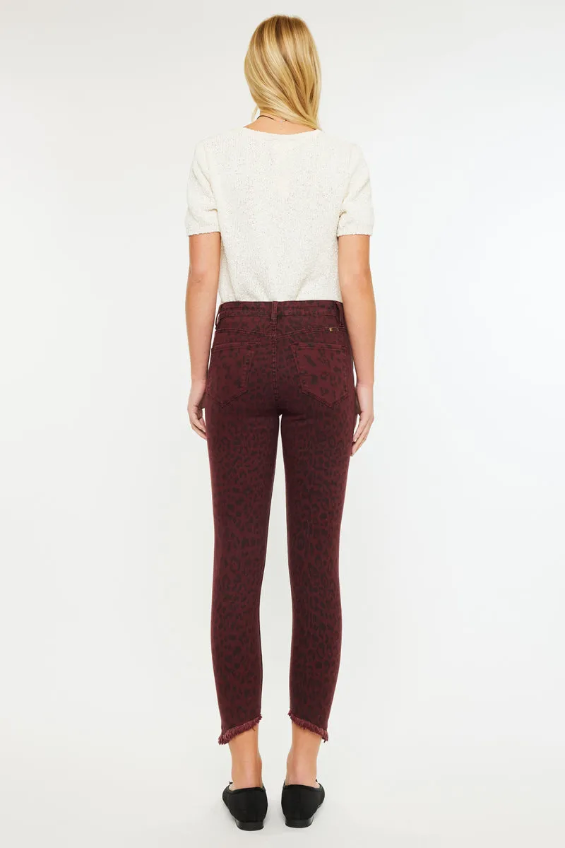 Tayona High Rise Cropped Skinny Jeans