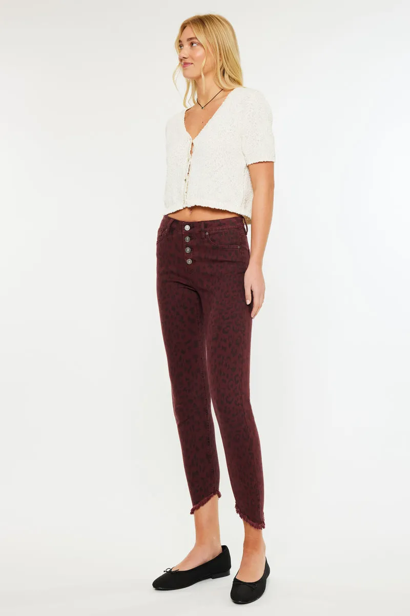 Tayona High Rise Cropped Skinny Jeans