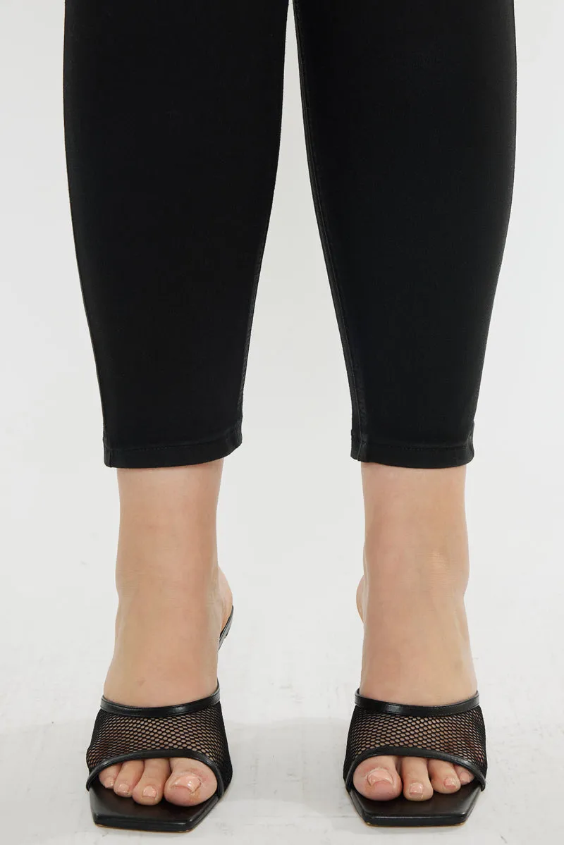 Teresa High Rise Coated Super Skinny Jeans (Plus Size)