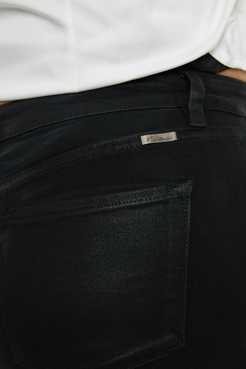 Teresa High Rise Coated Super Skinny Jeans (Plus Size)