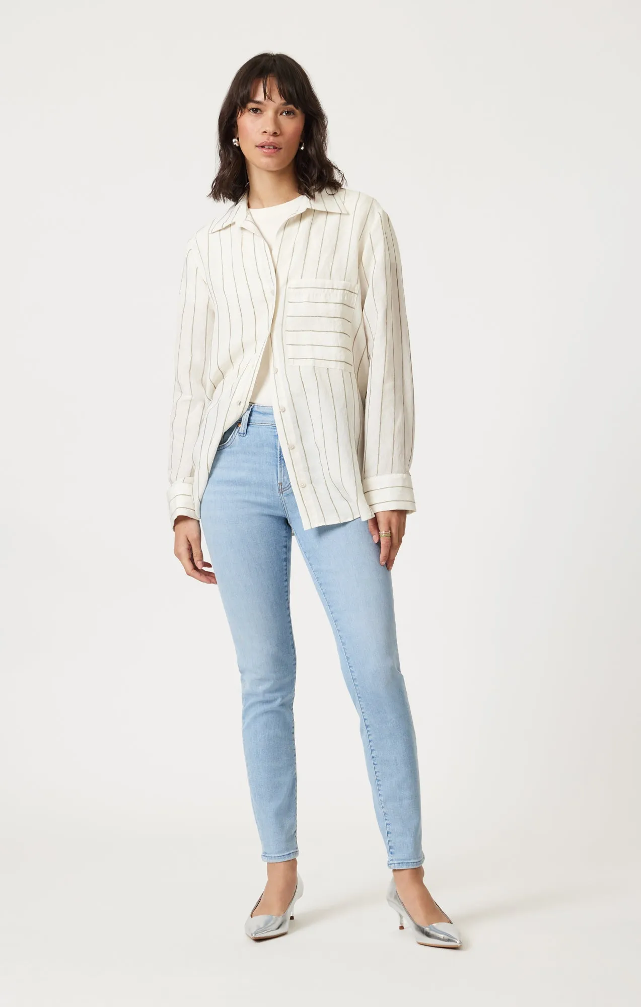 TESS SKINNY IN LIGHT FLEX BLUE