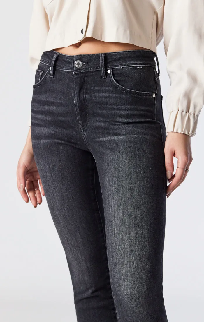 TESS SUPER SKINNY IN DARK SMOKE INDIGO SHAPE