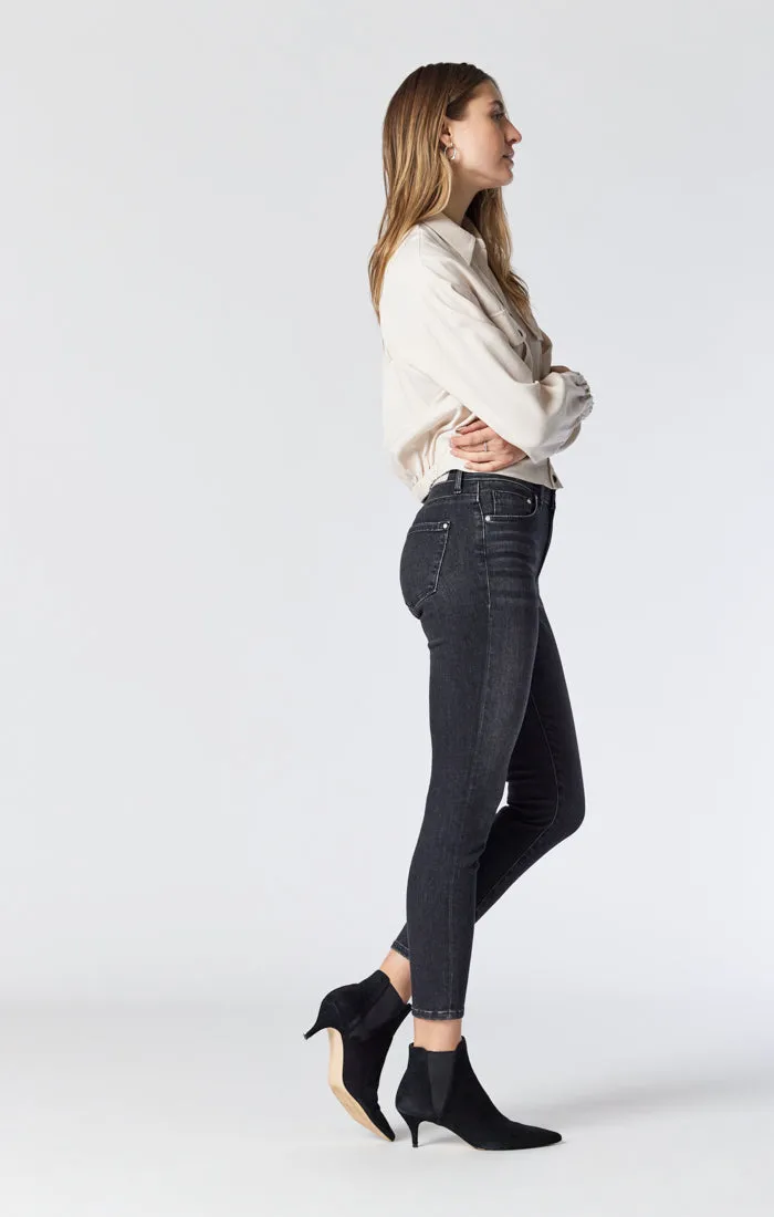 TESS SUPER SKINNY IN DARK SMOKE INDIGO SHAPE