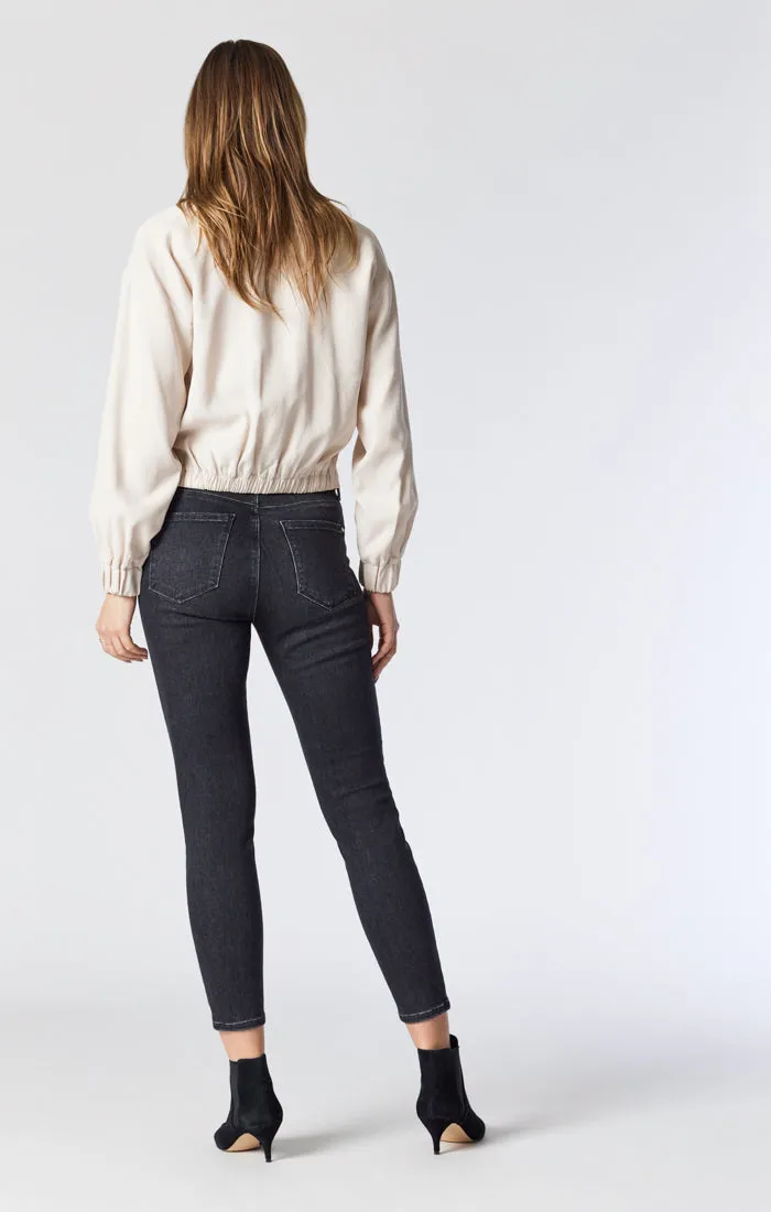TESS SUPER SKINNY IN DARK SMOKE INDIGO SHAPE