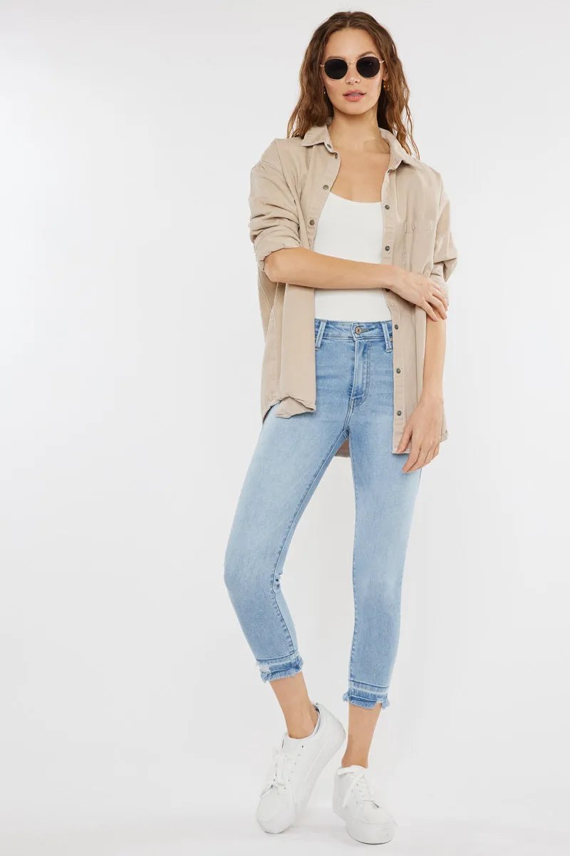 Thomasin High Rise Cropped Skinny Jeans