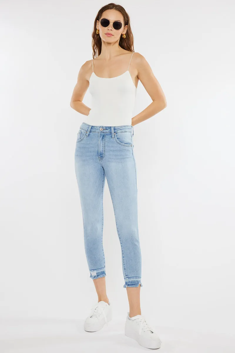 Thomasin High Rise Cropped Skinny Jeans