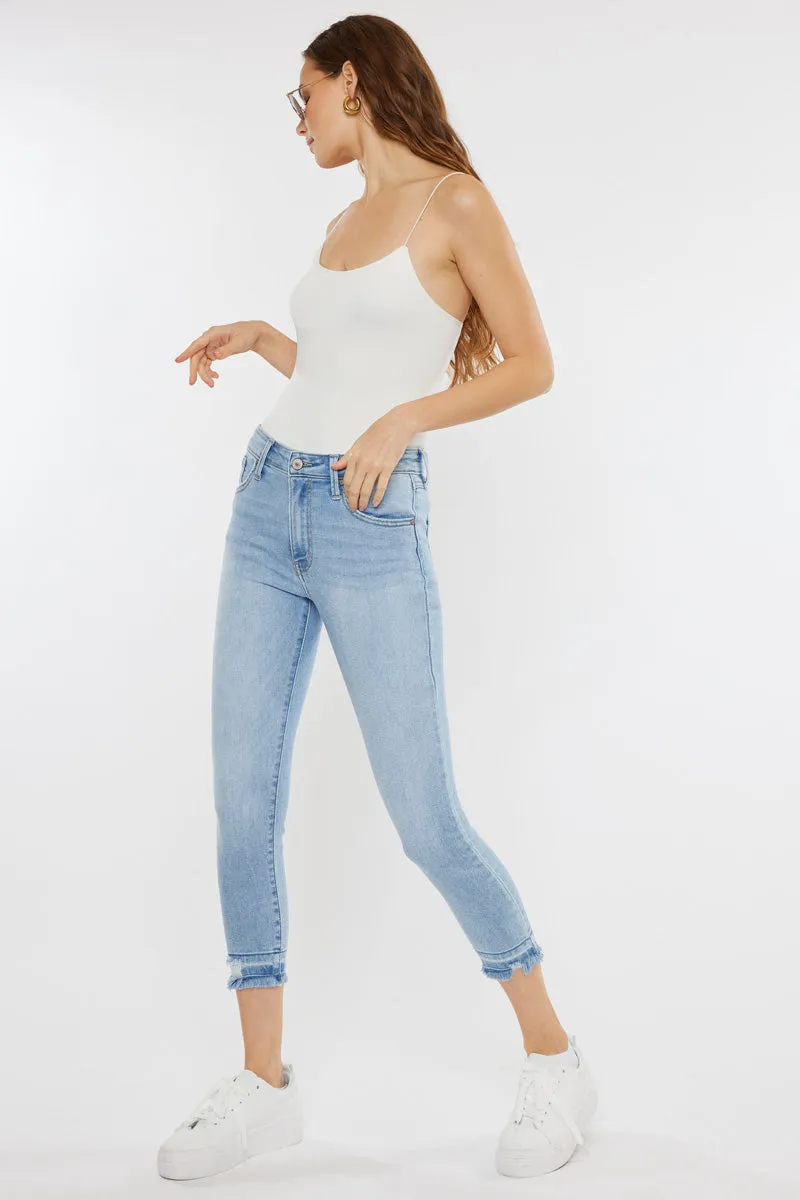 Thomasin High Rise Cropped Skinny Jeans